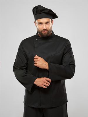 Китель Максимо муж (35%вискоза-65%пэ/220г; черный/-)