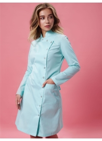 Халат Алина жен (50%хл-50%пэ/150гр; мятный/-) Халат Алина жен (50%хл-50%пэ/150гр; мятный/-)